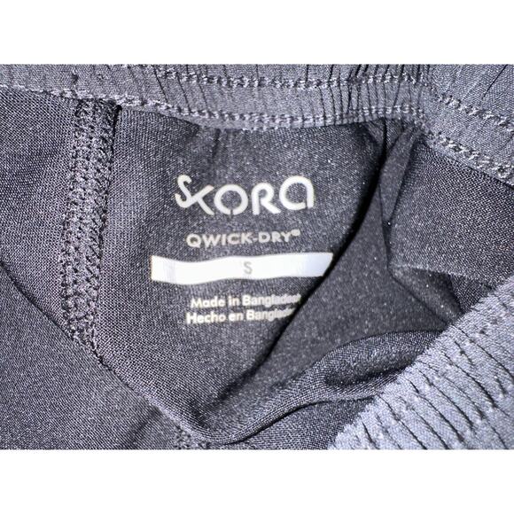 Skora Men’s Woven Stretch 7” Running Shorts with Tights Pants Black Small - Picture 6 of 8